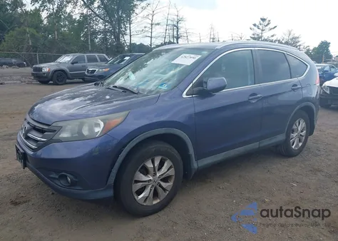 2012 Honda Cr-V Ex-L z USA, uszkodzony, nr VIN 5J6RM4H75CL012436